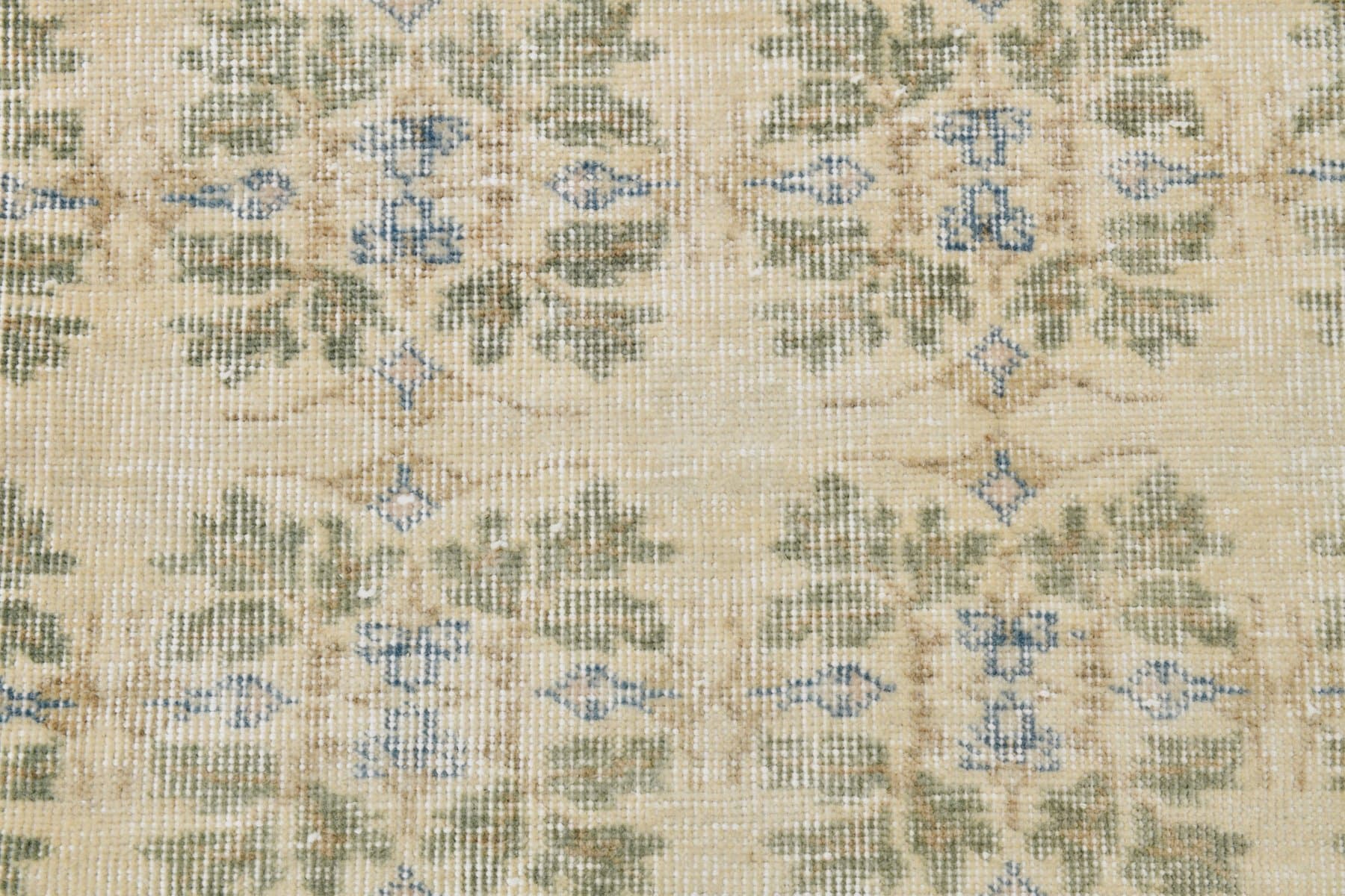 Dywan 197x306 cm, beżowy, wełna, lata 60. - 219424