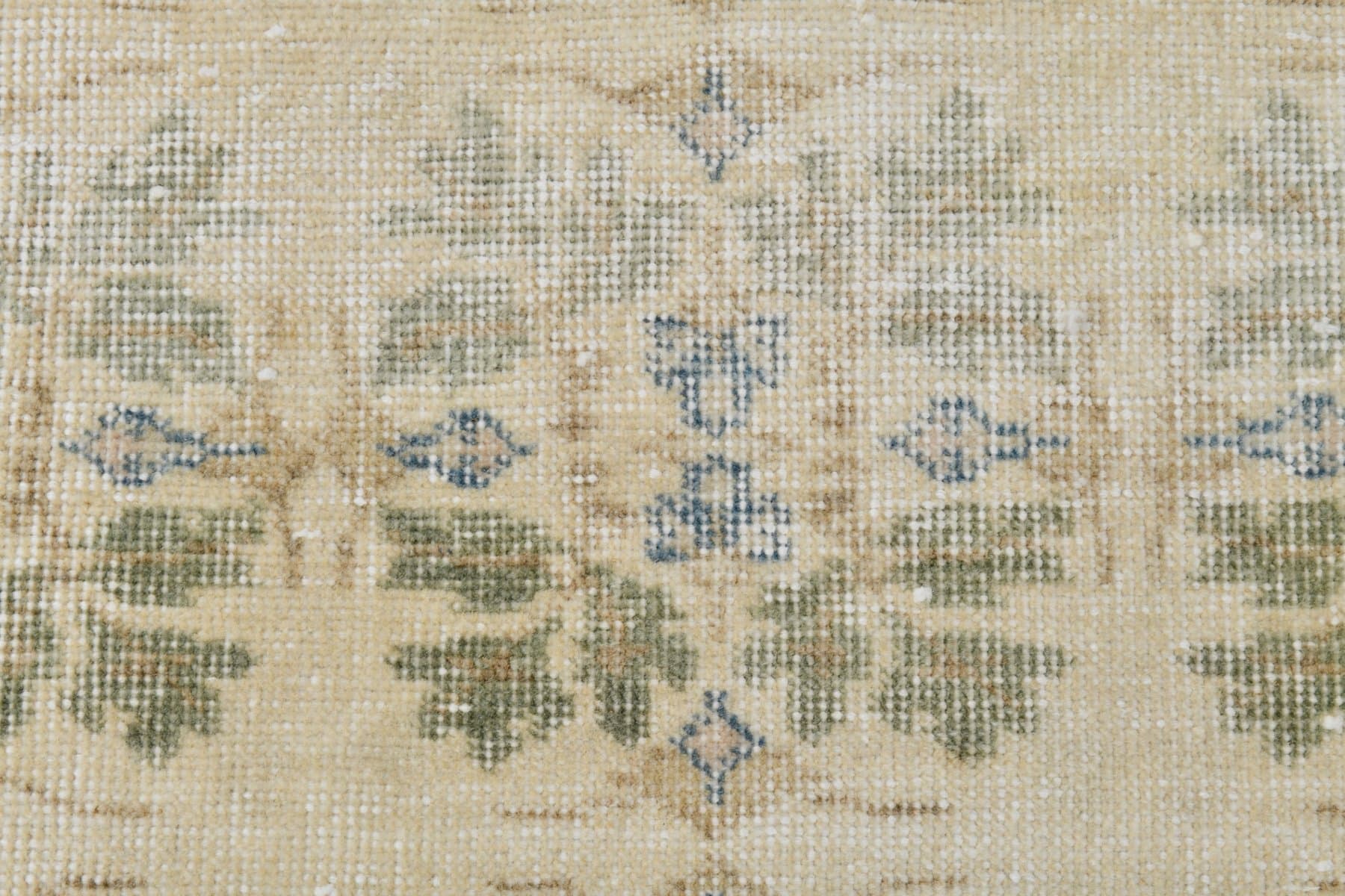 Dywan 197x306 cm, beżowy, wełna, lata 60. - 219428