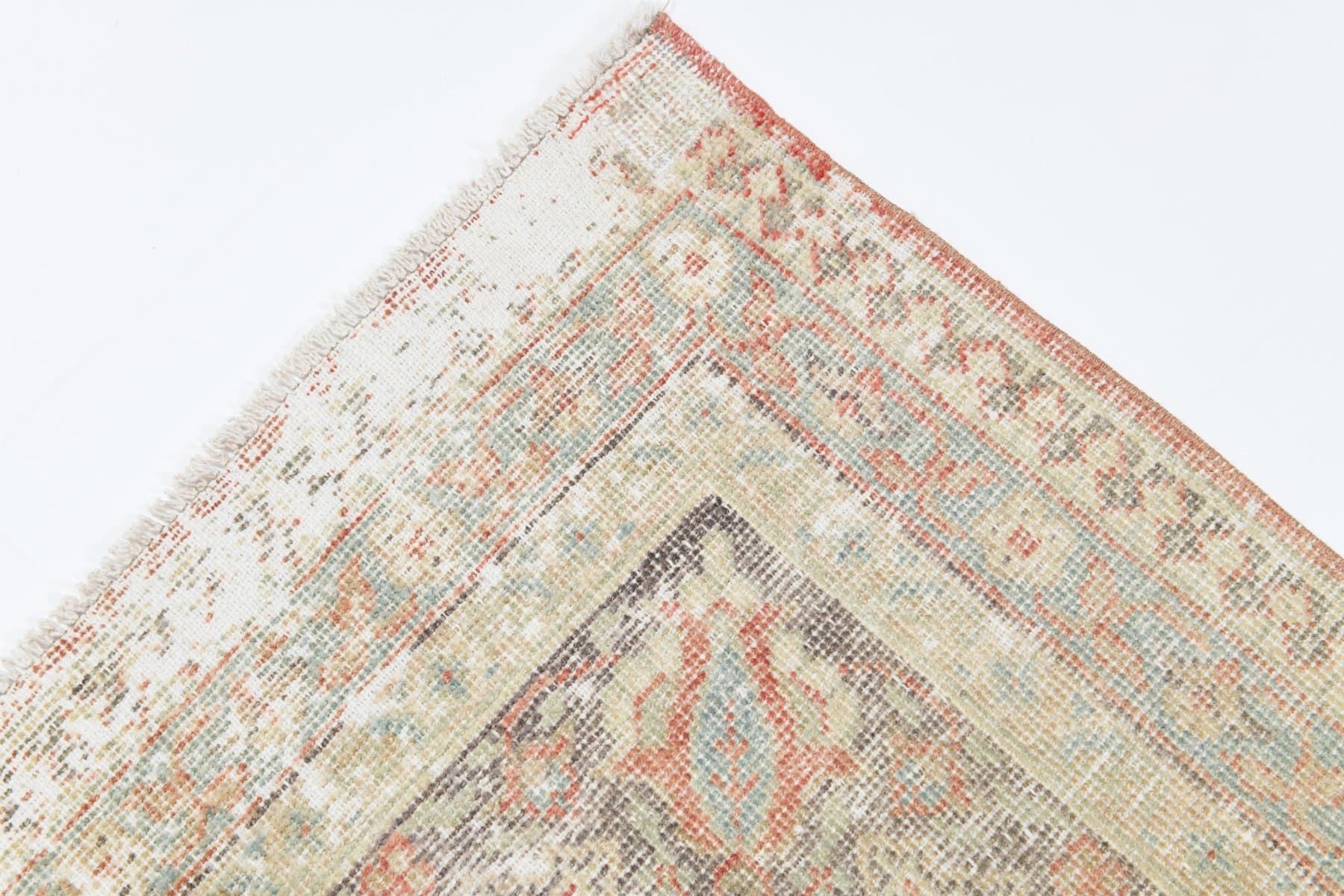 Rug 357x284 cm, beige, wool, Turkey, 1960s. - 219259