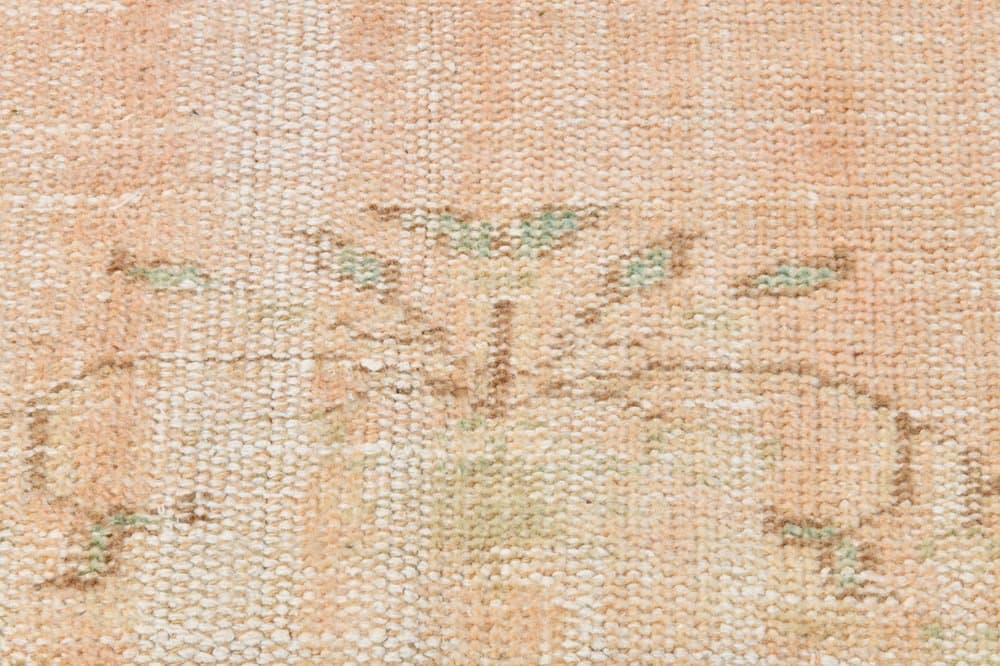 Rug 288x195 cm, beige, green, wool, Turkey, 1970s. - 219208