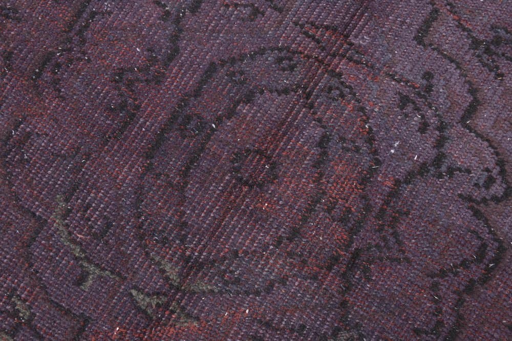 Dywan 230x140 cm, bordowy, wełna, Turcja, lata 60. - 219194