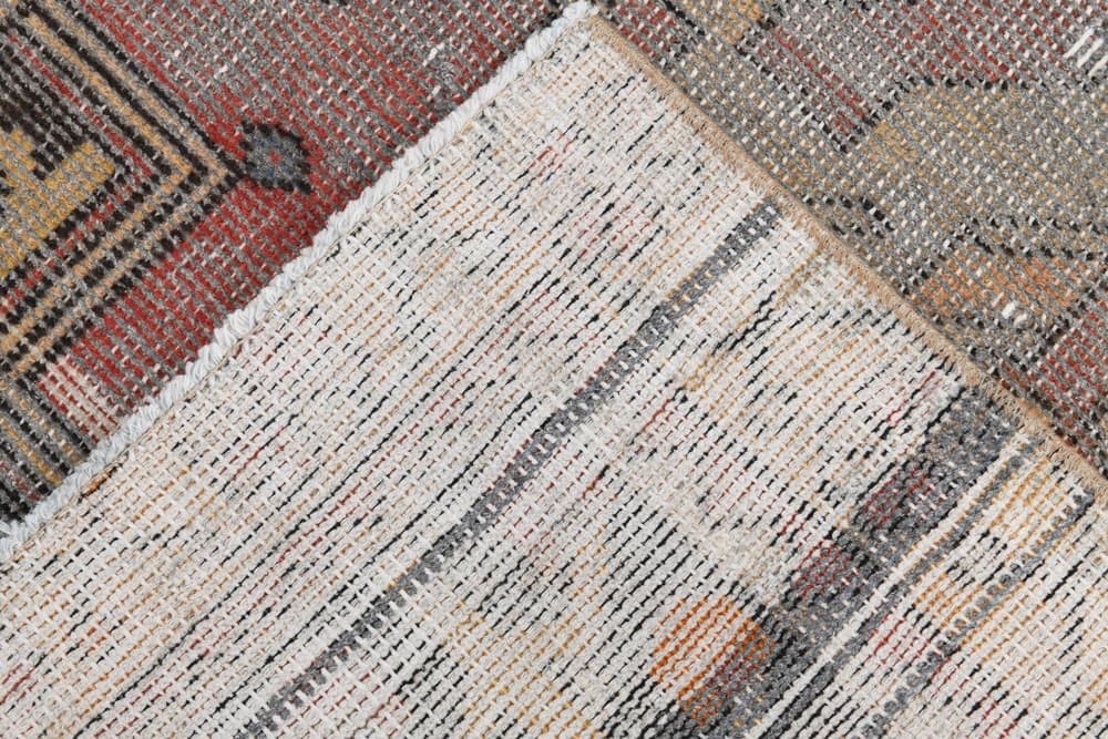 Dywan 179x100 cm, różowy, beżowy, wełna, Turcja, lata 60. - 219160