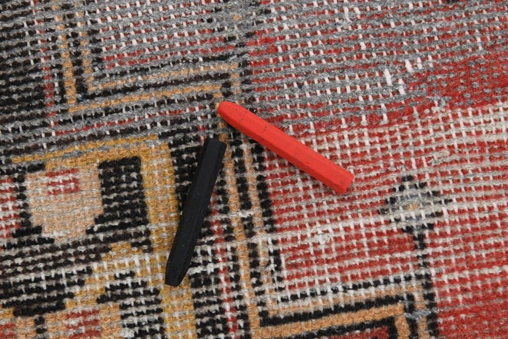 Dywan 179x100 cm, różowy, beżowy, wełna, Turcja, lata 60. - 219162