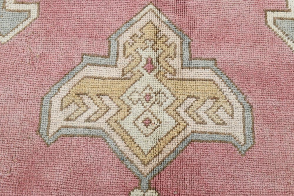 Dywan Oushak 452x403 cm, beżowy, wełna, Turcja, lata 60. - 219127