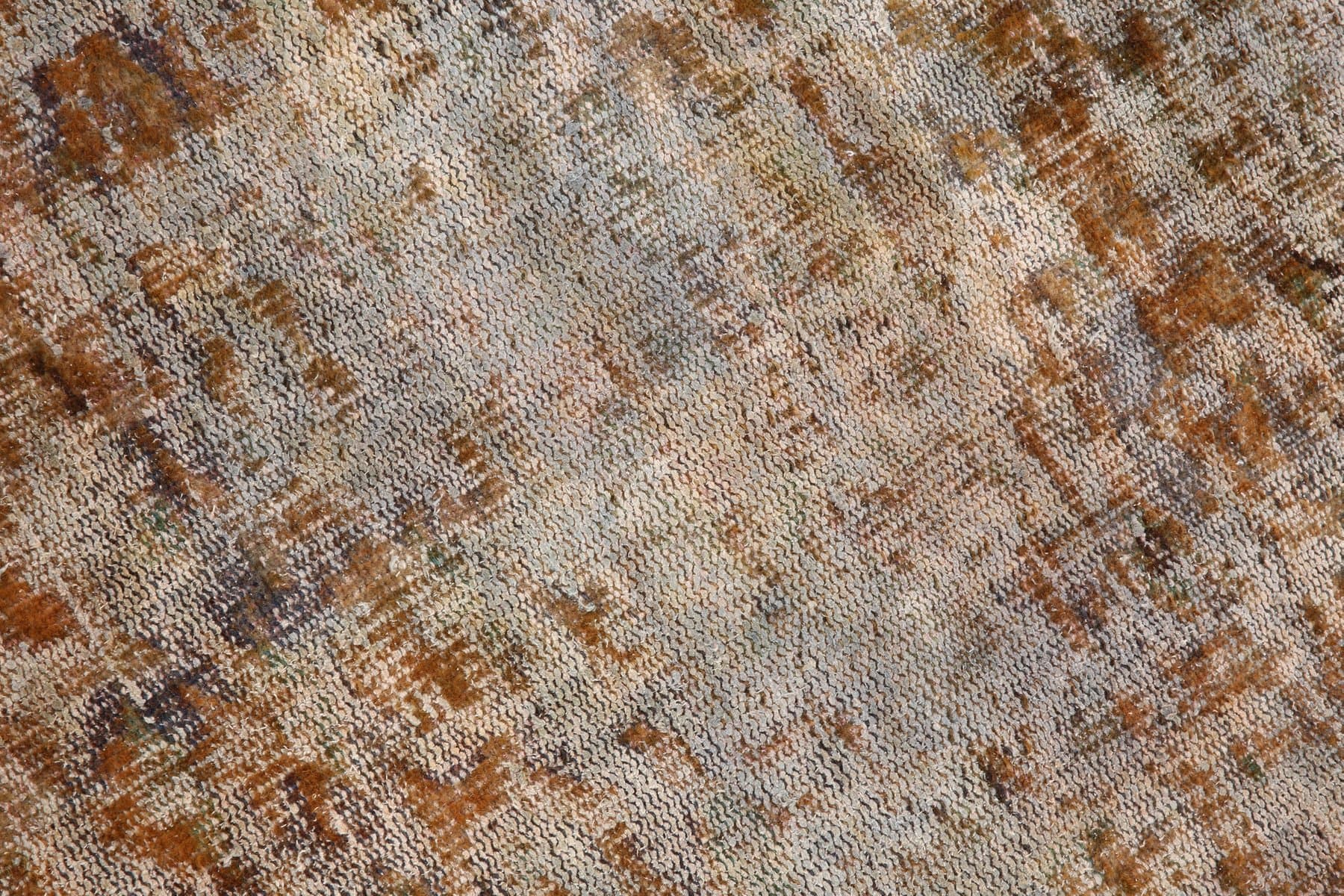 Runner Rug 80x282 cm, brown, wool, Turkey, 1960s. - 219113