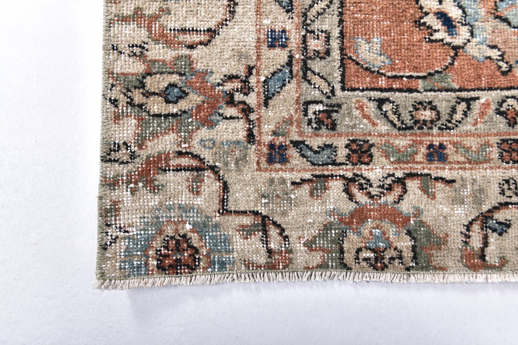 Rug 186x291 cm, beige, wool, Turkey, 1970s. - 219036