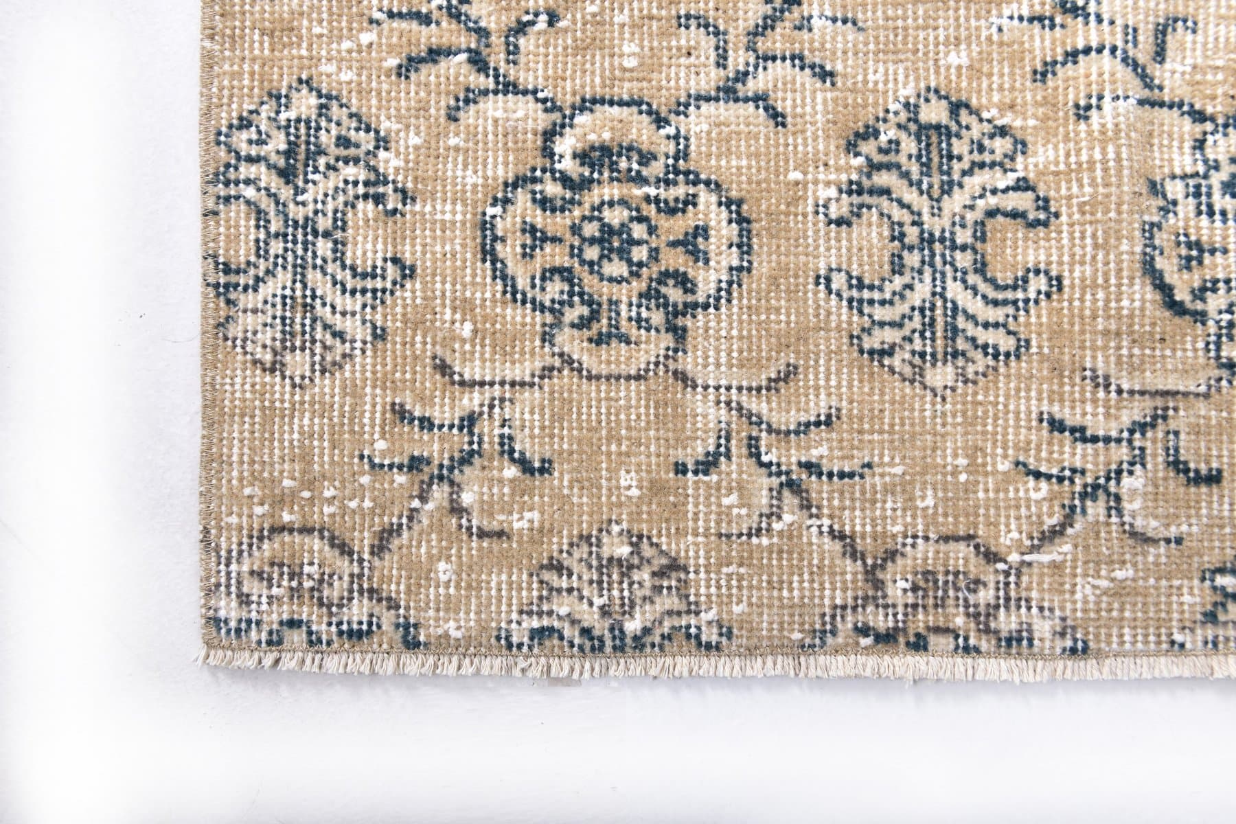 Rug 296x215 cm, beige, wool, Turkey, 1960s. - 219013