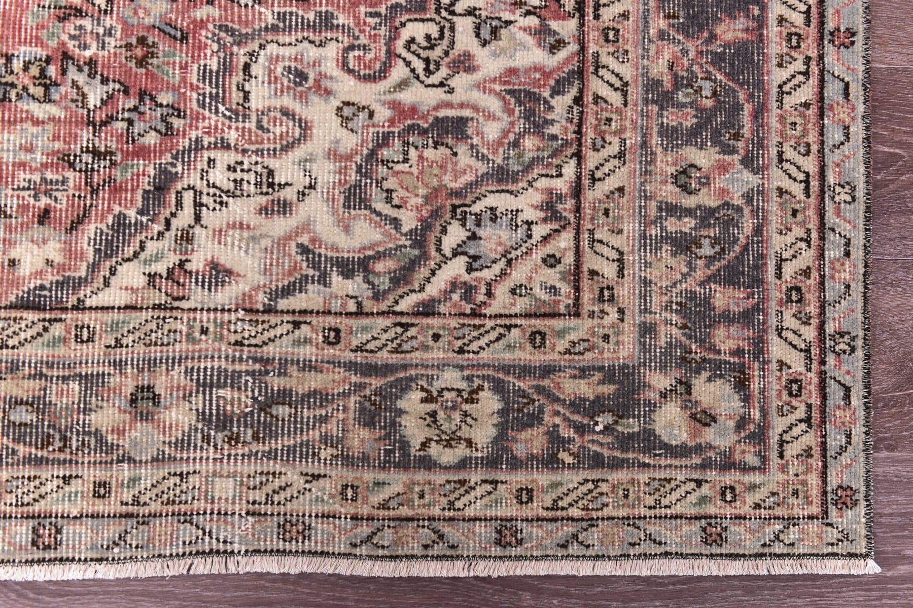 Rug 252x168 cm, red, wool, Turkey, 1960s. - 218921