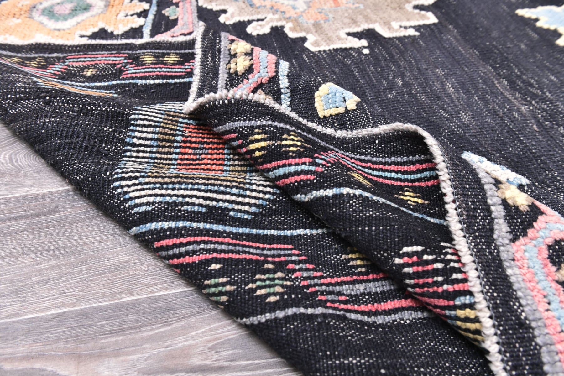 Rug 425x330 cm, navy blue, wool, Turkey, 1970s. - 218883