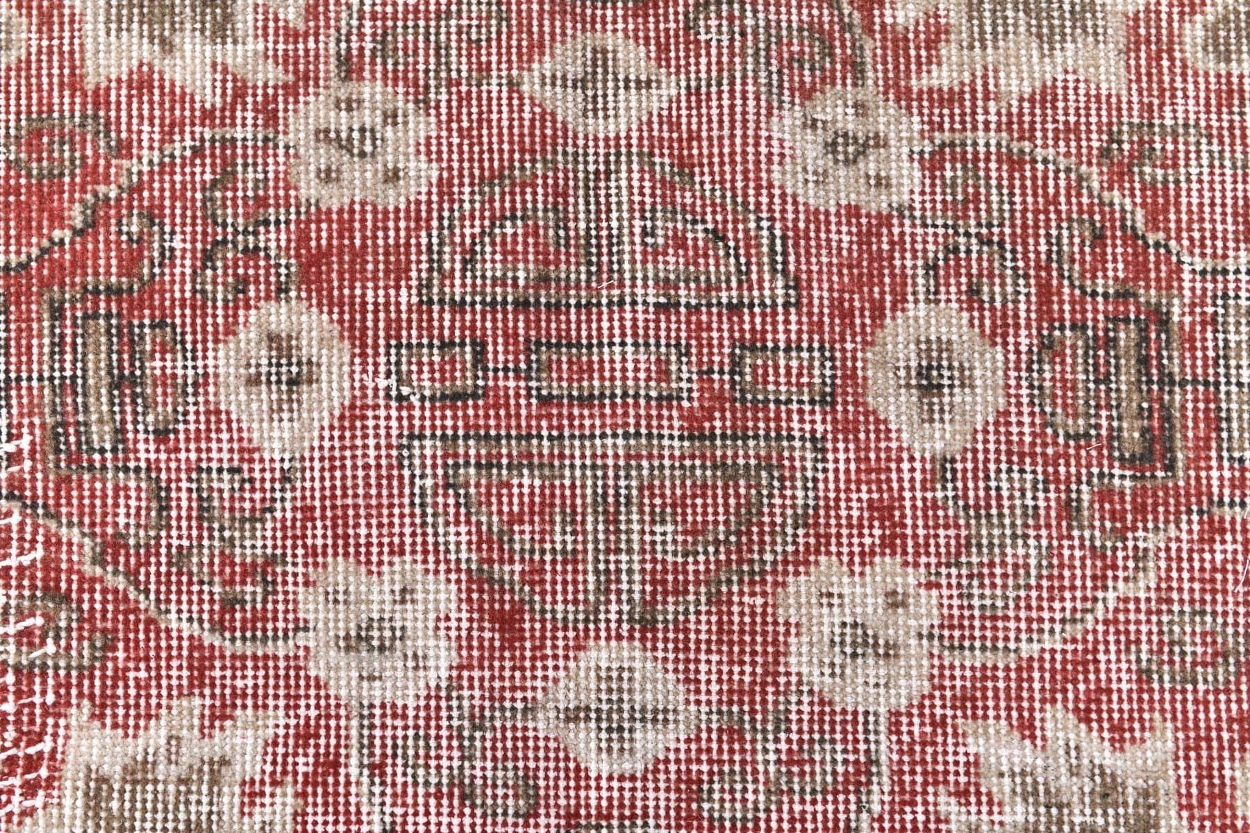 Rug 203x309 cm, red, wool, Turkey, 1960s - 218831