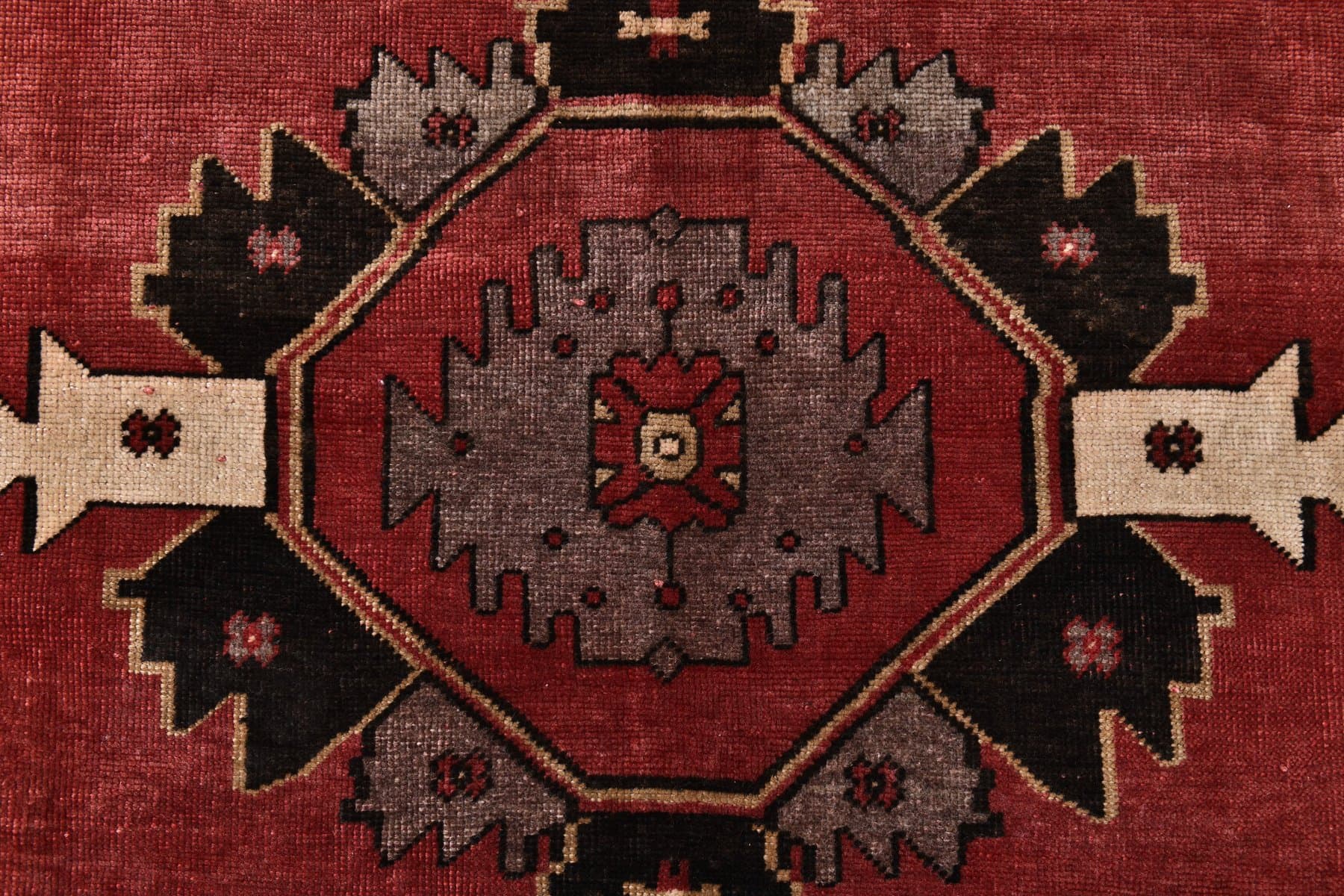 Rug 127x382 cm, red, wool, Turkey, 1970s. - 218780