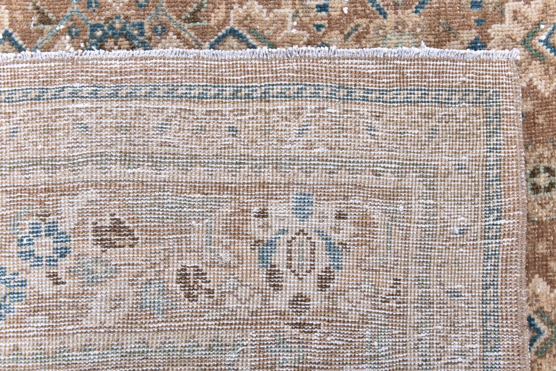 Rug 387x293 cm, beige, wool, Turkey, 1960s. - 218732