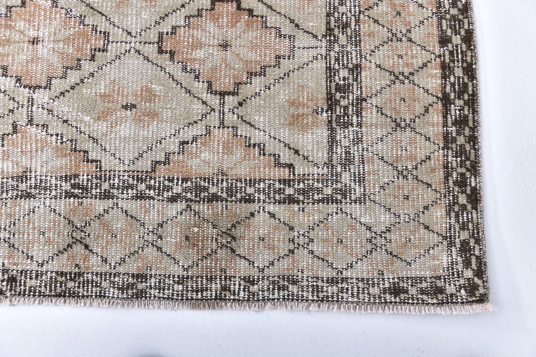 Rug 177x289 cm, beige, wool, Turkey, 1970s. - 218544