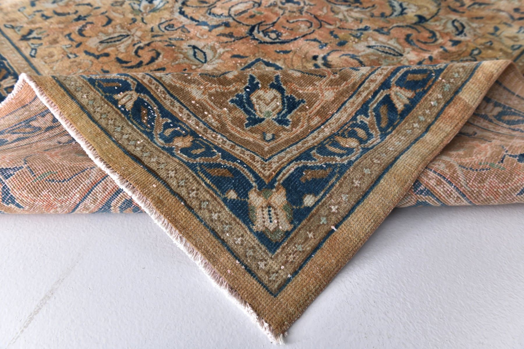 Rug 380x275 cm, Red, Wool, 1970s - 218338