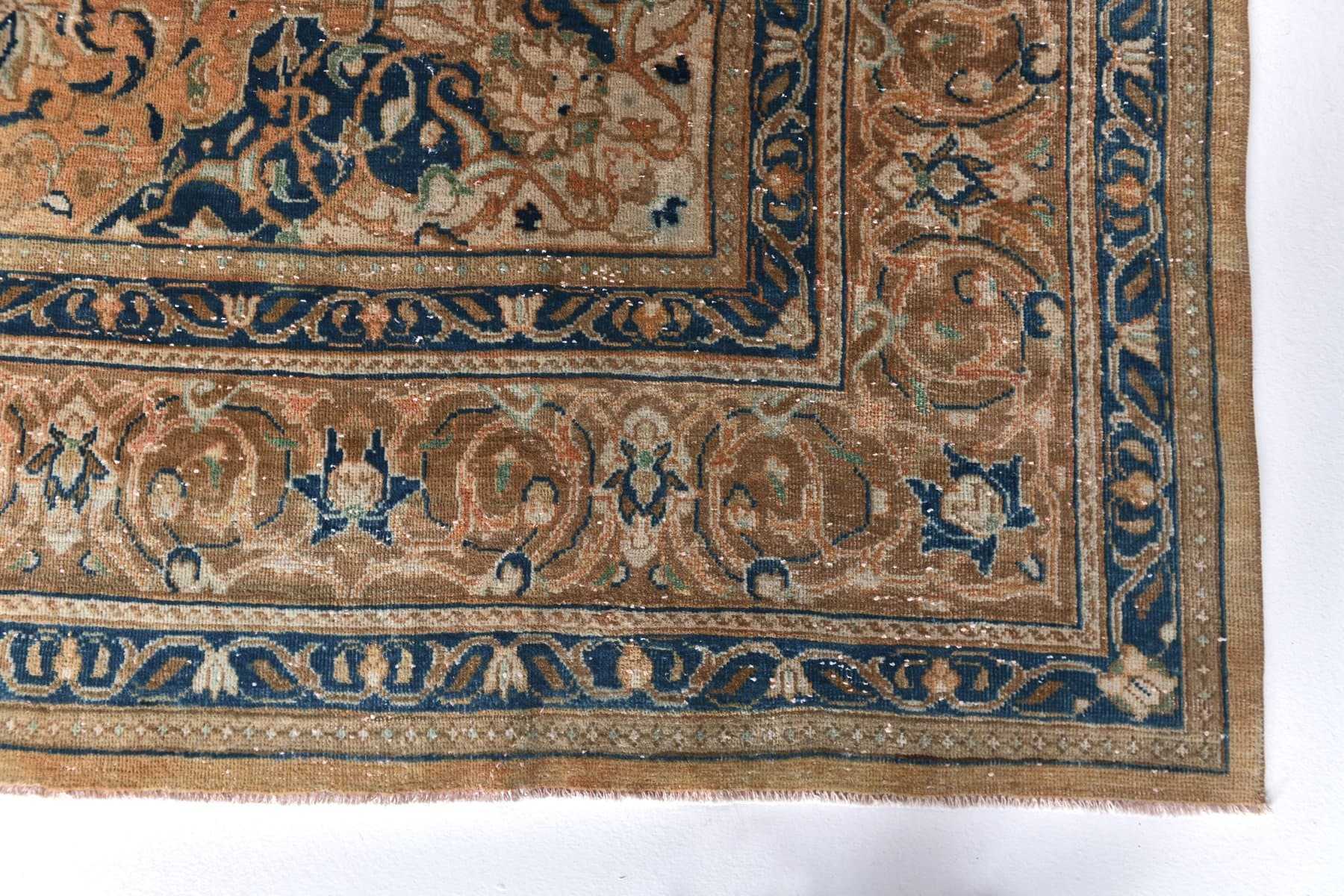 Rug 380x275 cm, Red, Wool, 1970s - 218336