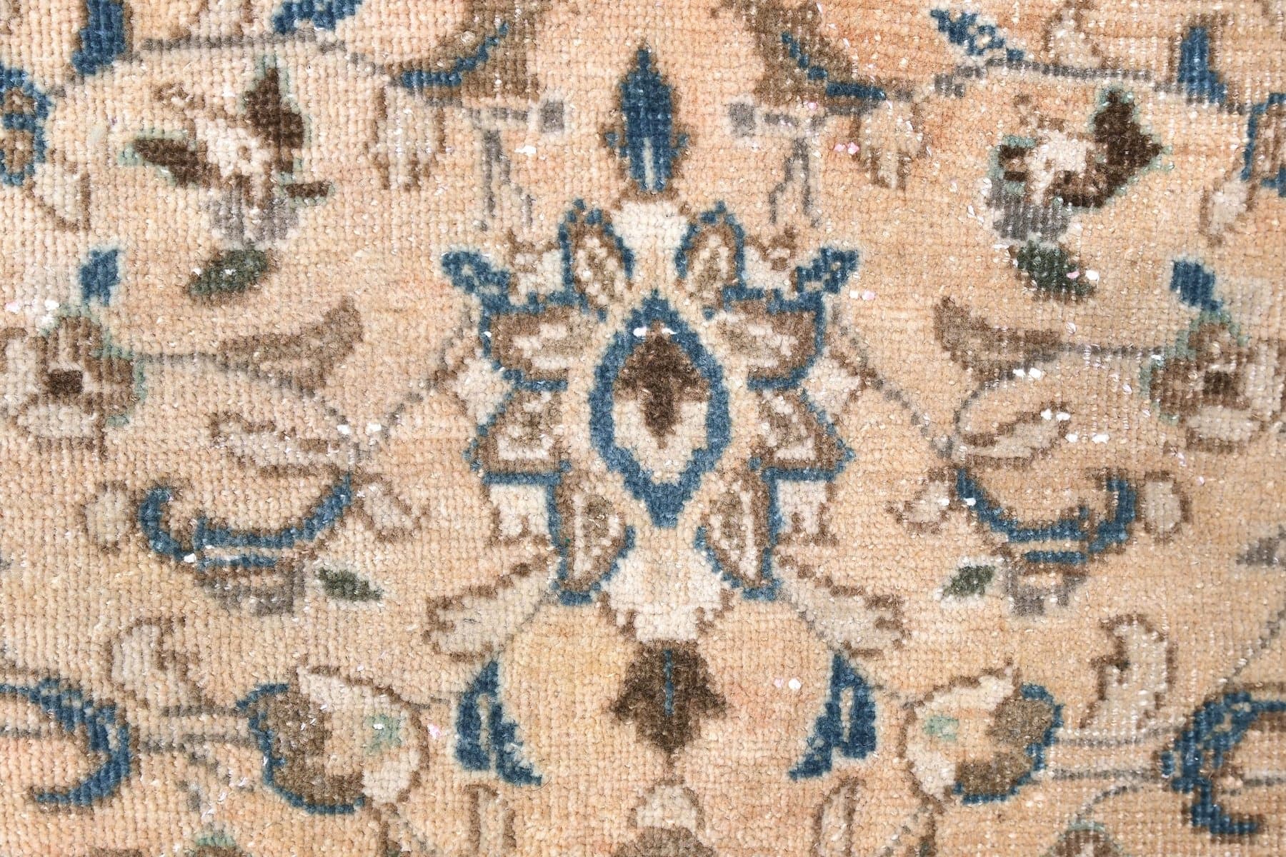 Dywan 391x298 cm, beżowy, wełna, lata 60. - 219664