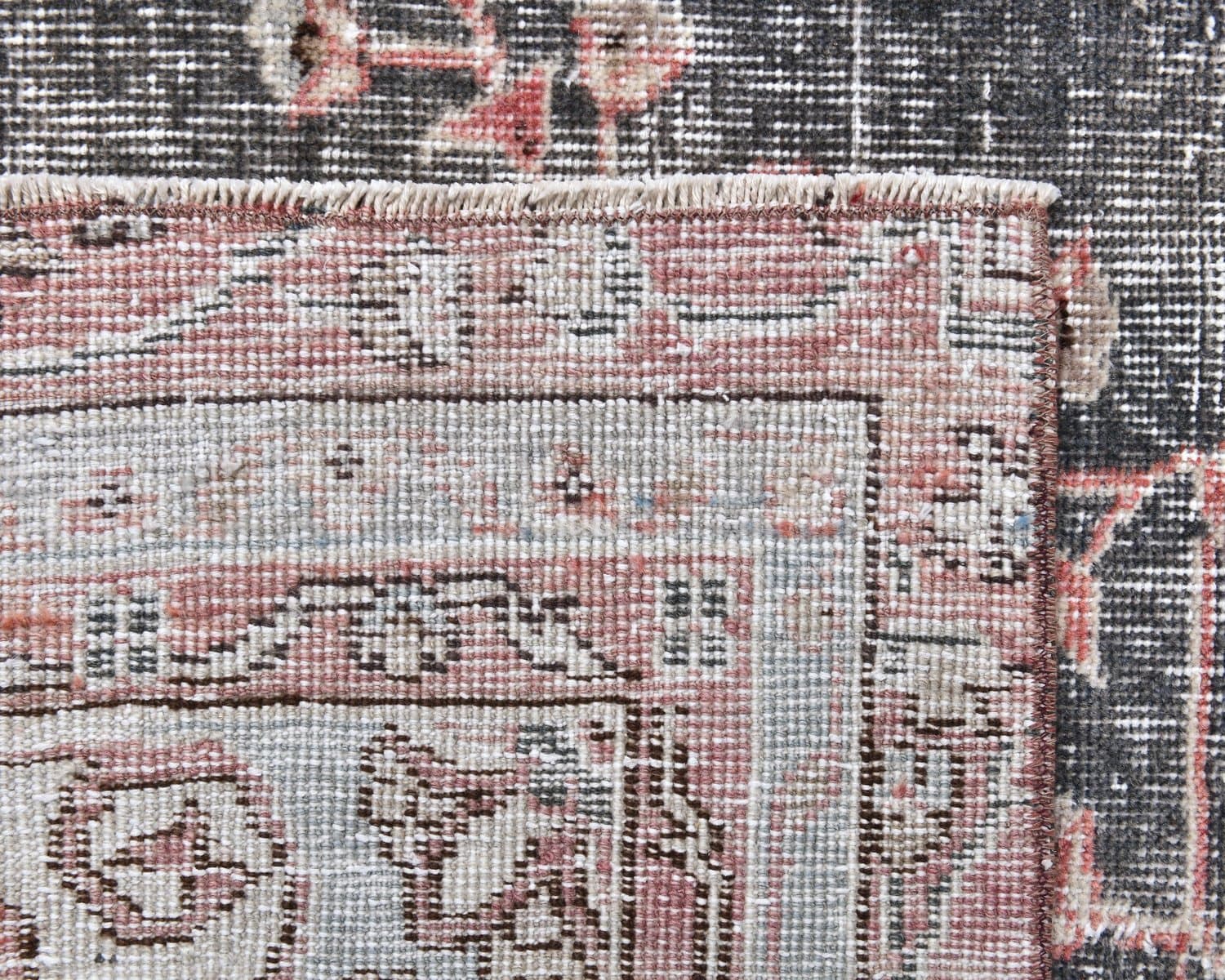 Dywan 173x279 cm, czerwony, wełna, Turcja, lata 70. - 218077