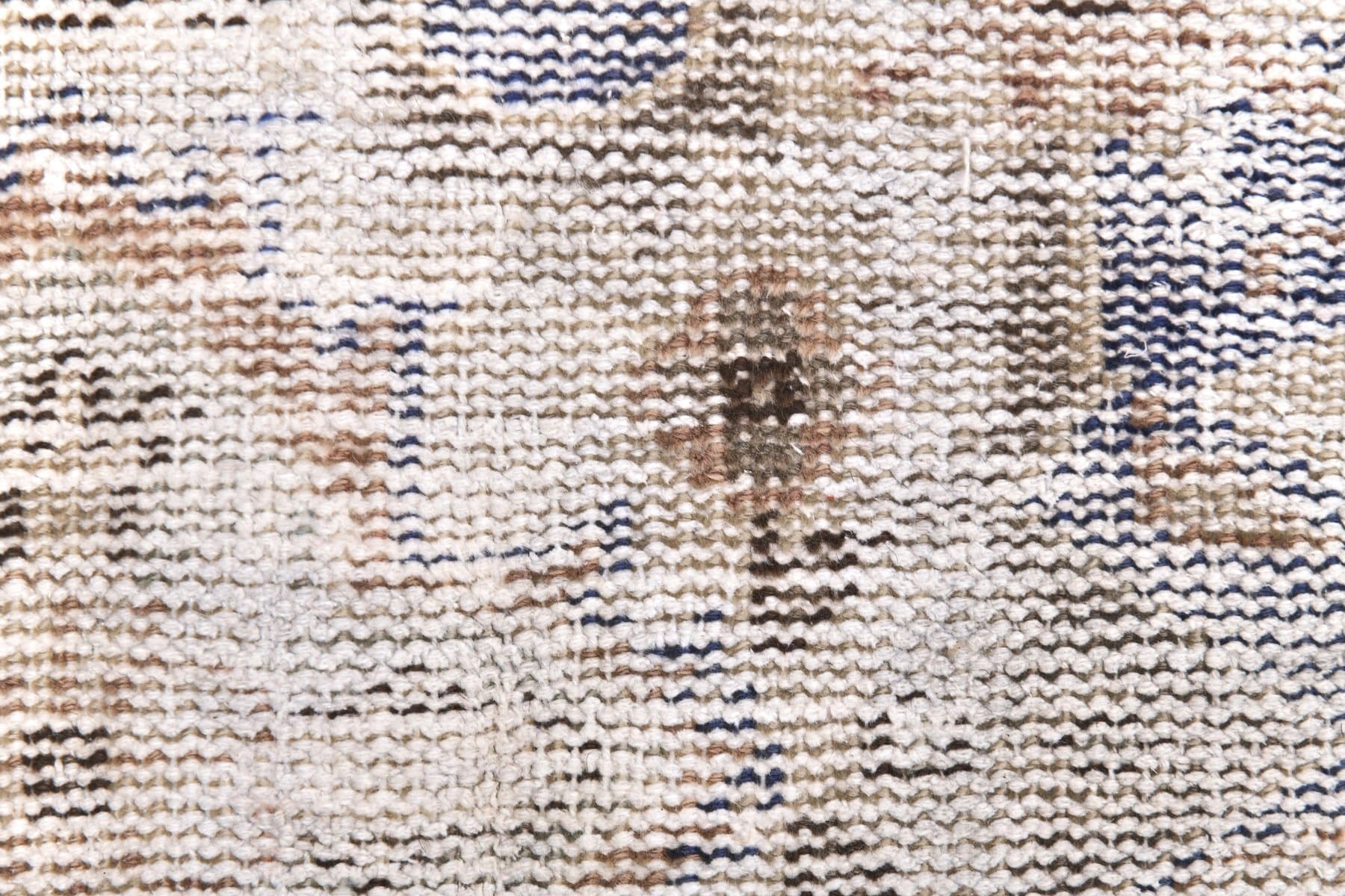 Rug 350x253 cm, orange, blue, wool, 1960s - 217761