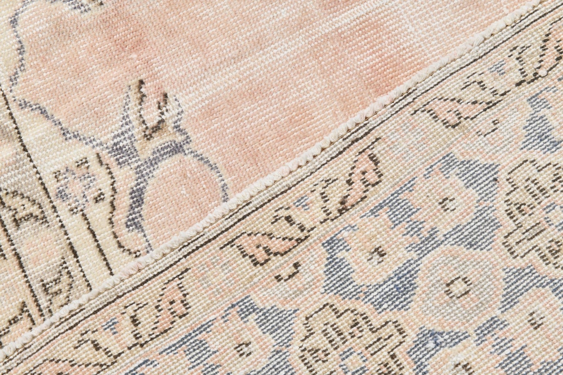 Rug 240x345 cm, beige, wool, Turkey, 1970s. - 217755