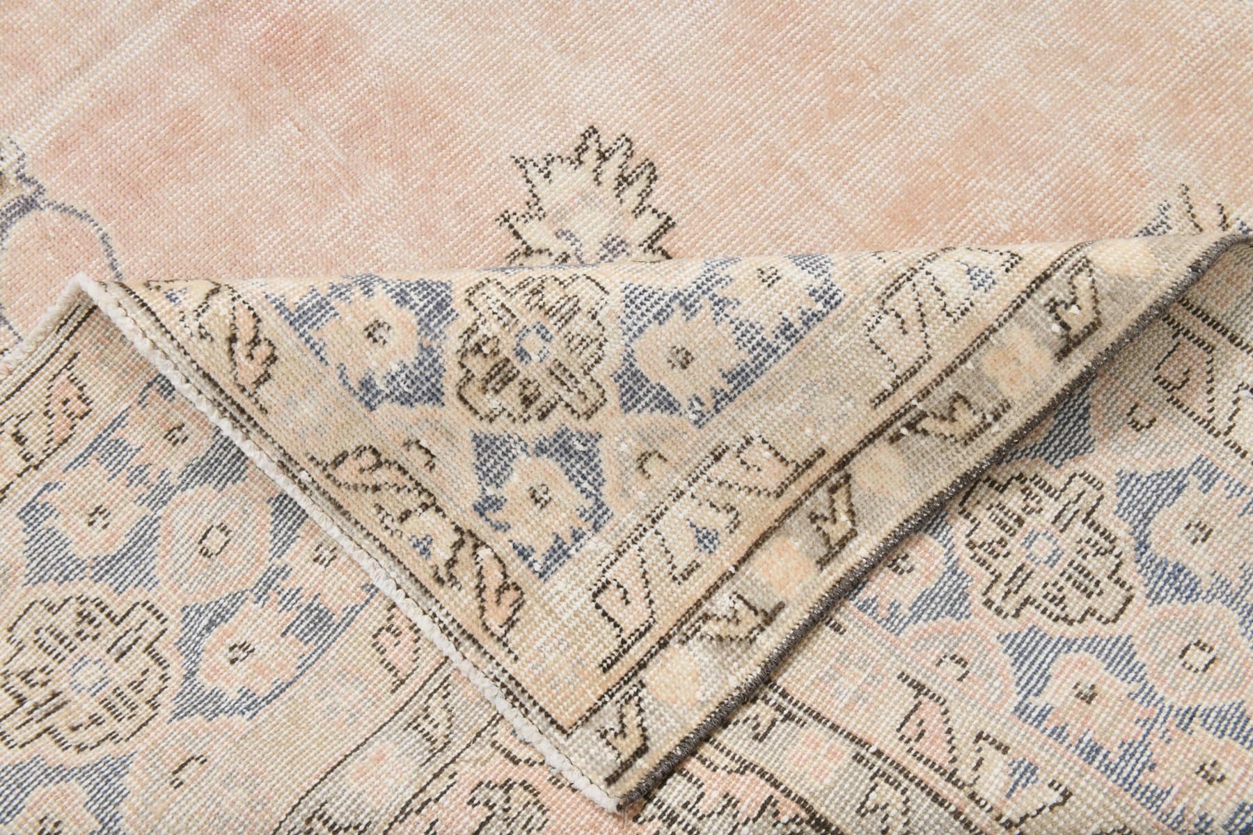 Rug 240x345 cm, beige, wool, Turkey, 1970s. - 217754