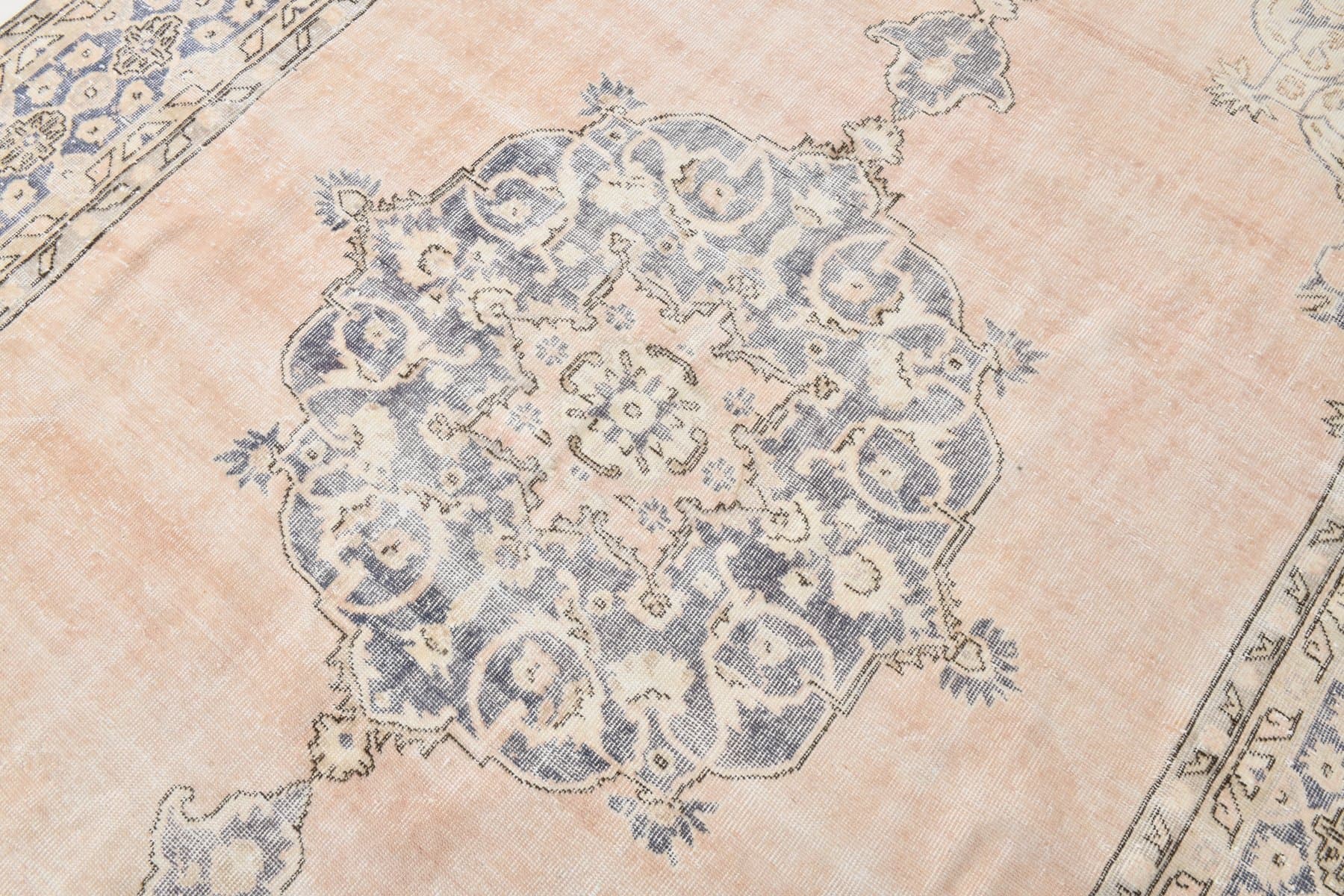 Rug 240x345 cm, beige, wool, Turkey, 1970s. - 217749