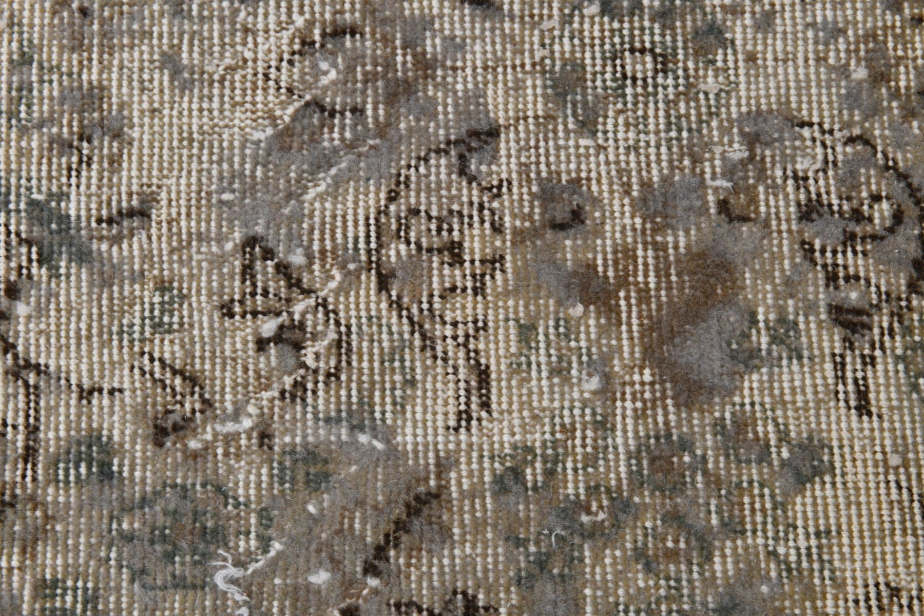 Rug 188x300 cm, grey, wool, 1970s - 217620