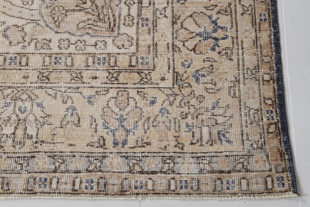 Dywan 331x227 cm, szary, wełna, lata 70. - 217442