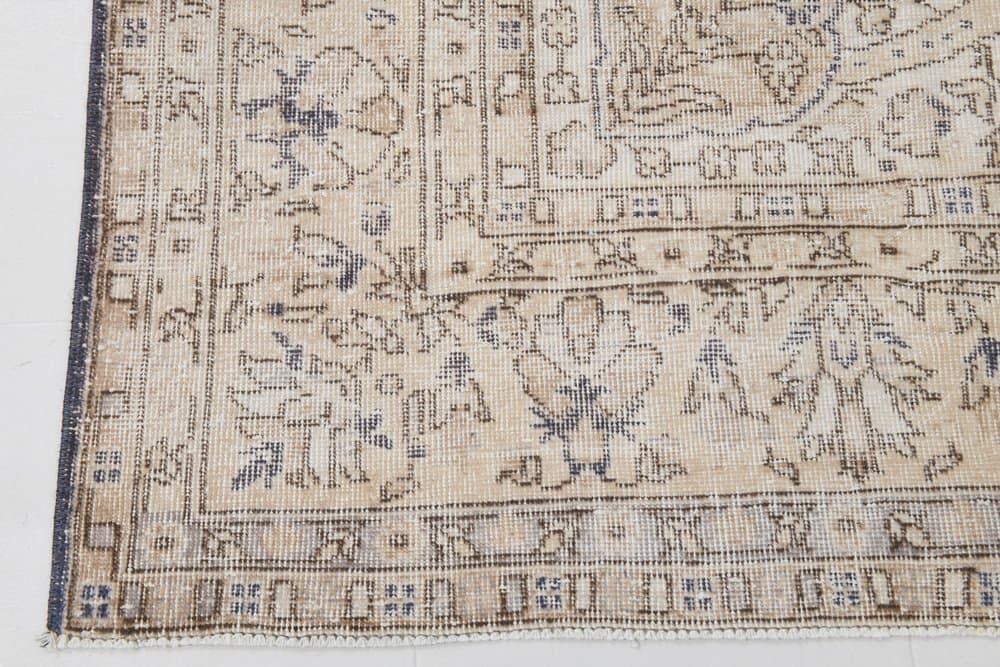 Dywan 331x227 cm, szary, wełna, lata 70. - 217441