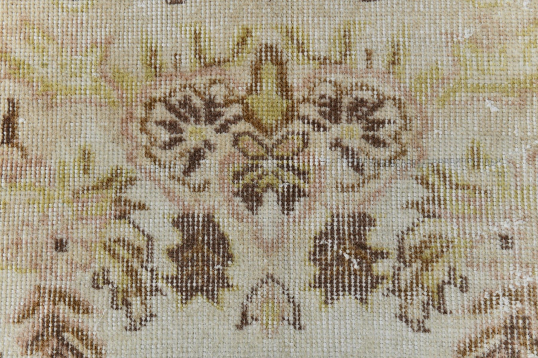 Dywan 154x258 cm, beżowy, wełna, lata 70. - 217291