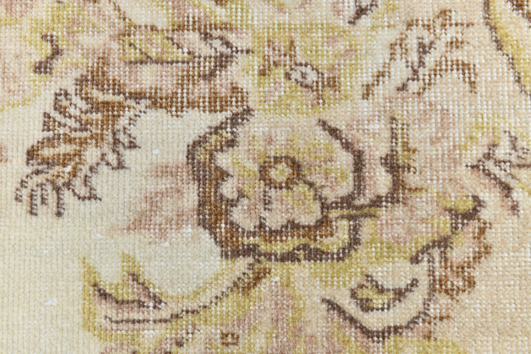 Dywan 154x258 cm, beżowy, wełna, lata 70. - 217290