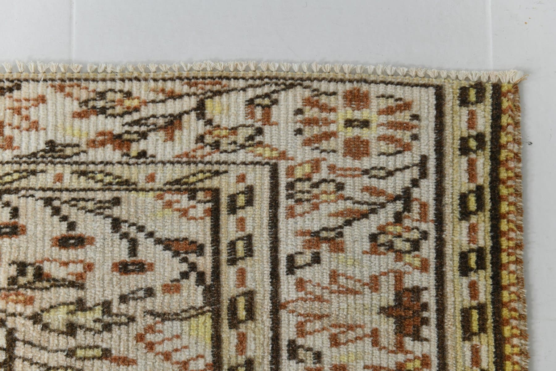 Rug 182x268 cm, beige, wool, 1970s - 217254