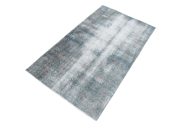 Rug 179x106 cm, grey, wool, Turkey, 1960s - DIMENSION