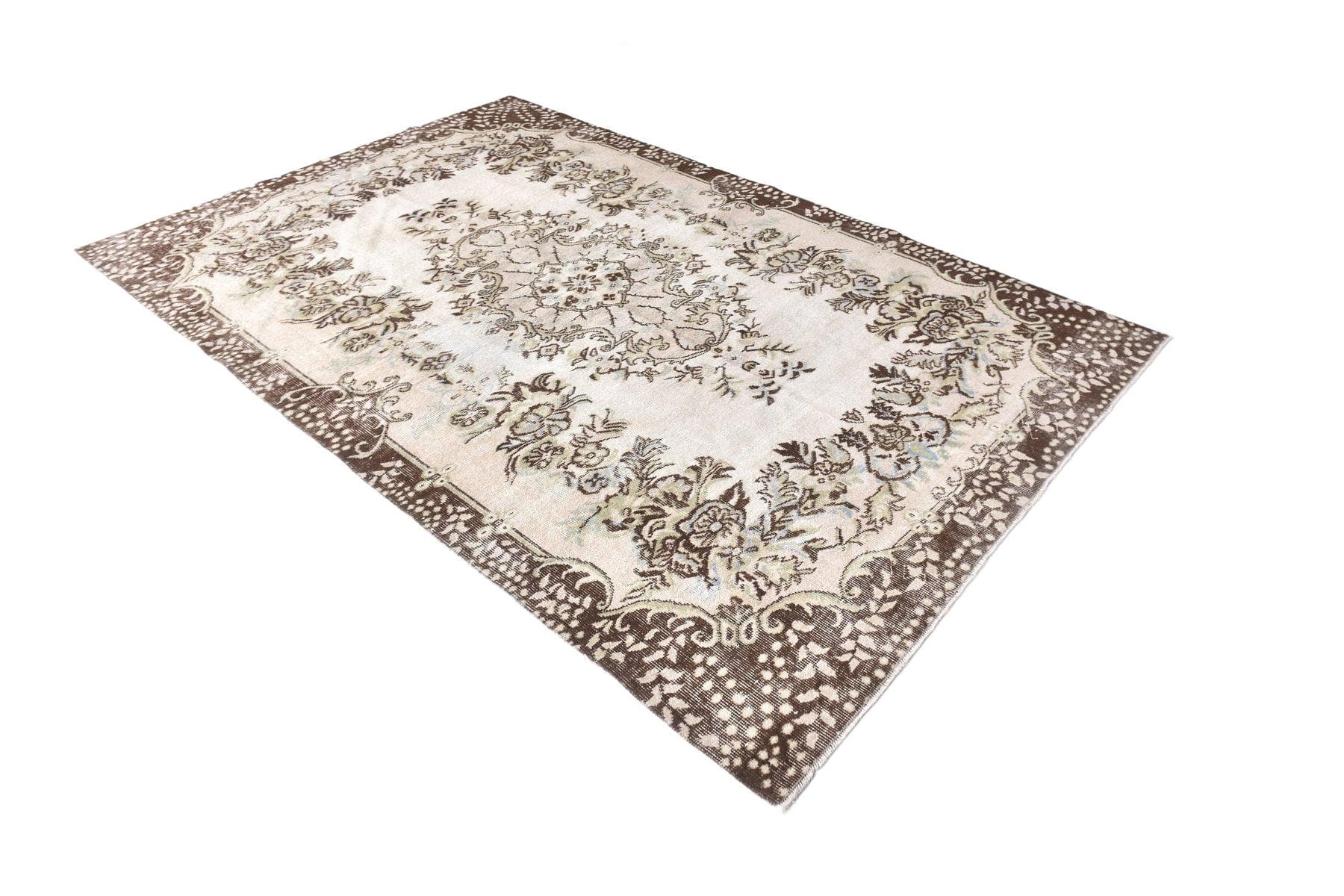 Rug 175x266 cm, ivory, wool, 1970s