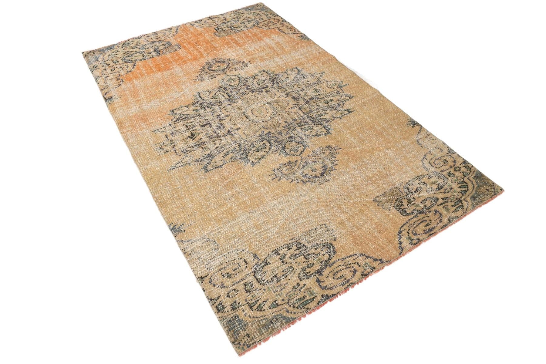 Rug 224x143 cm, beige, wool, 1970s