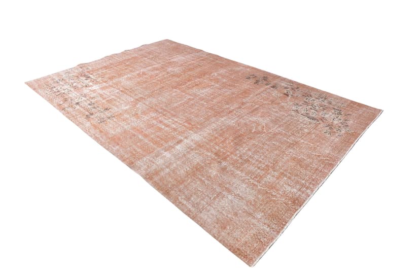 Dywan 312x209 cm, pomarańczowy, wełna, Turcja, lata 60.