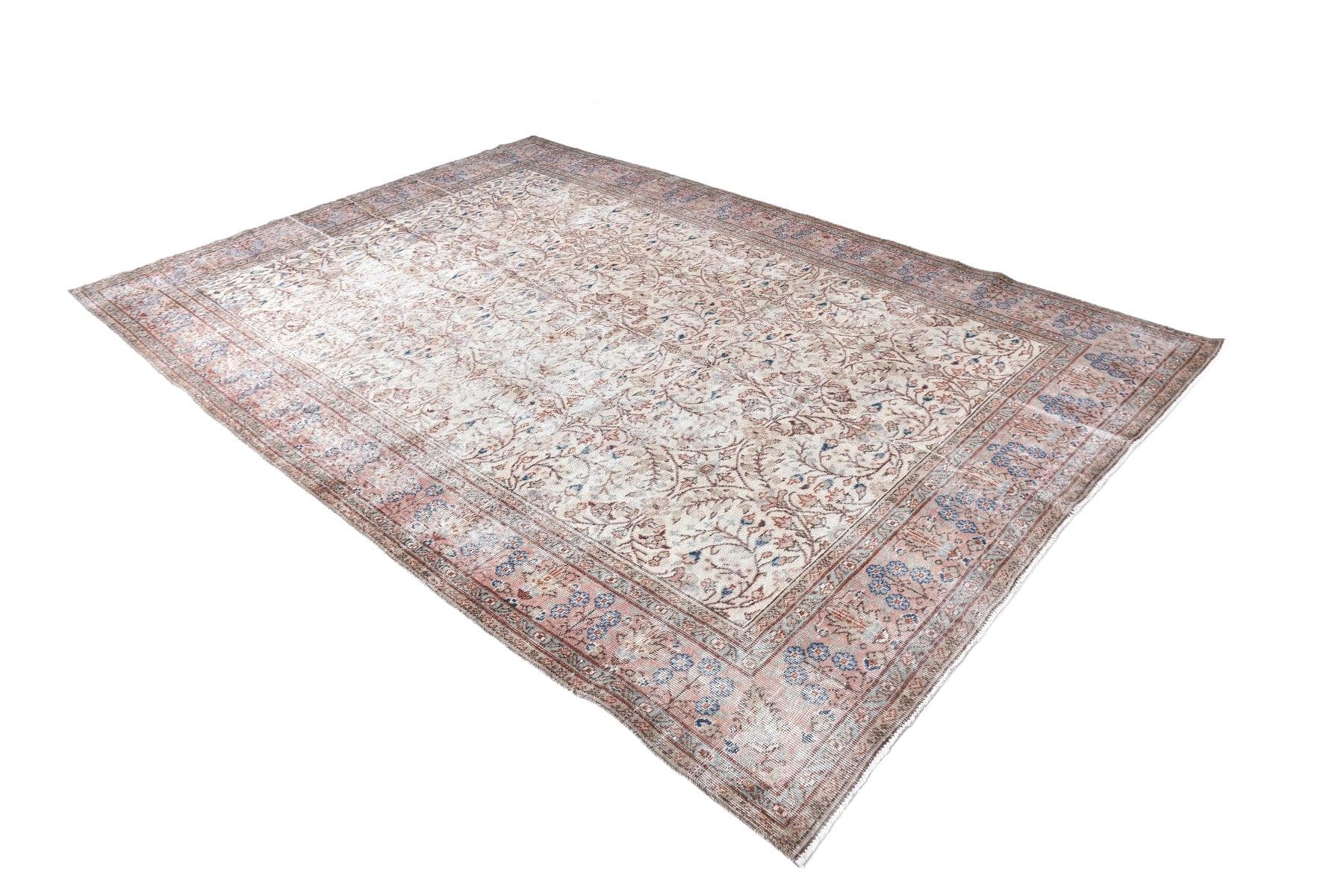 Rug 301x210 cm, beige, wool, Turkey, 1970s.