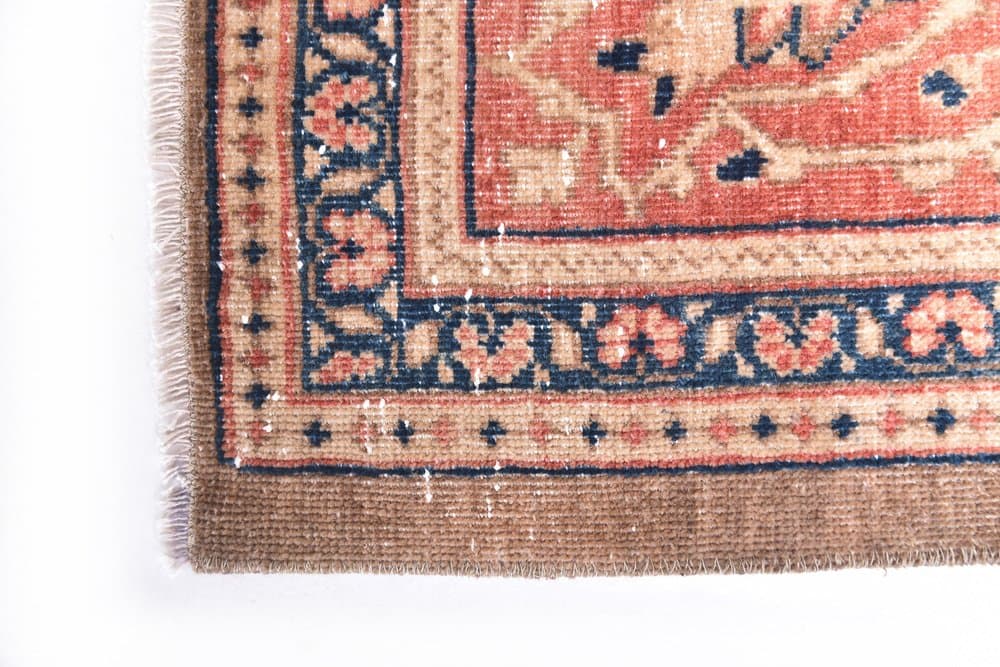 Rug 397x300 cm, brown, wool, Turkey, 1960s - 216929