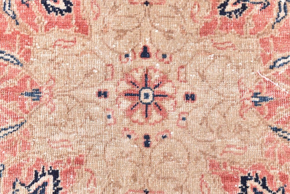 Rug 397x300 cm, brown, wool, Turkey, 1960s - 216928