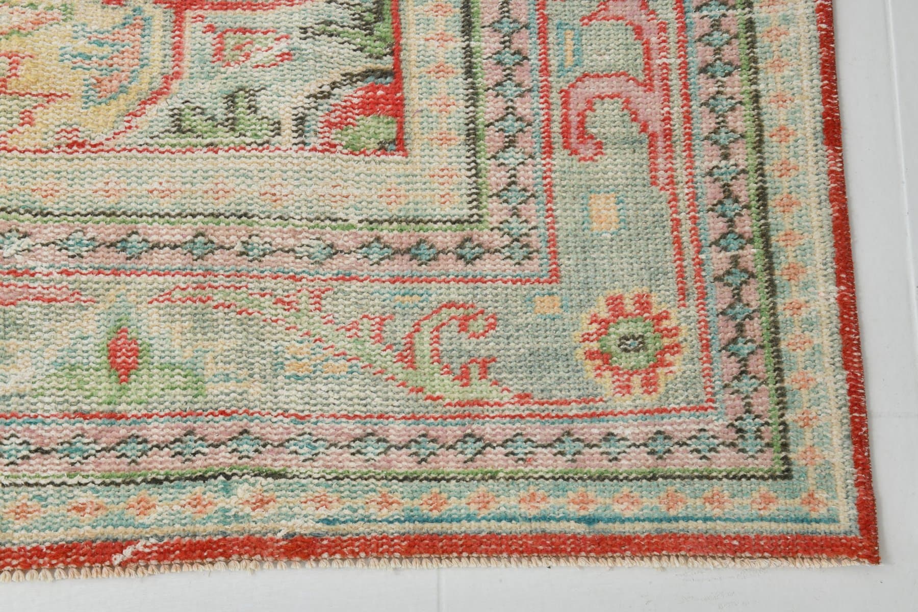 Rug 320x201 cm, red, wool, 1970s - 216858