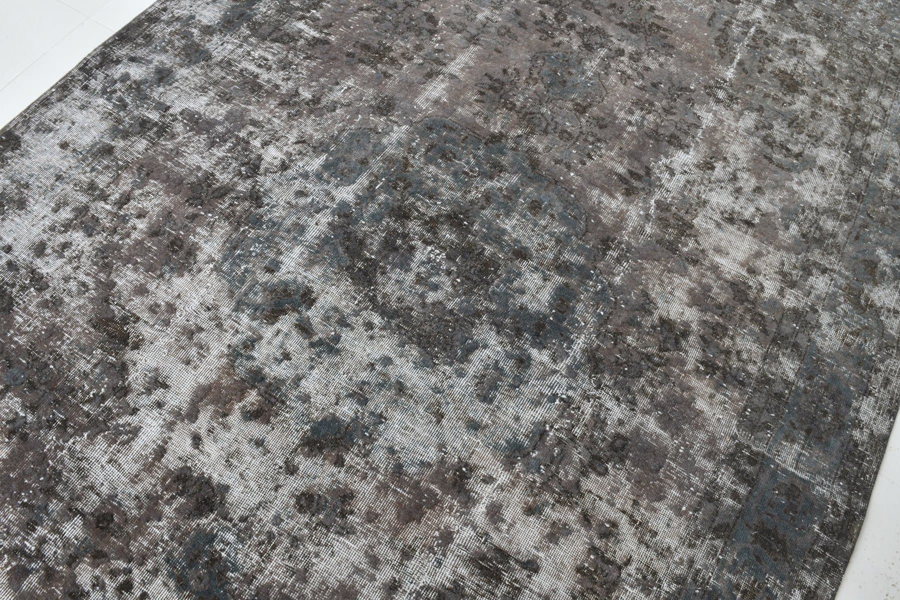 Rug 215x325 cm, Grey, Wool, 1960s - 216828