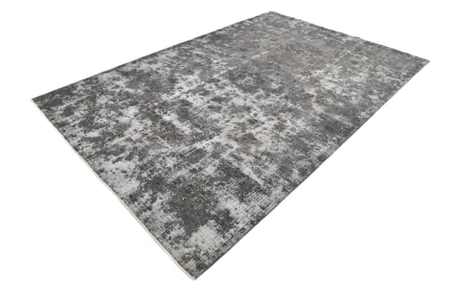 Rug 215x325 cm, Grey, Wool, 1960s - DIMENSION