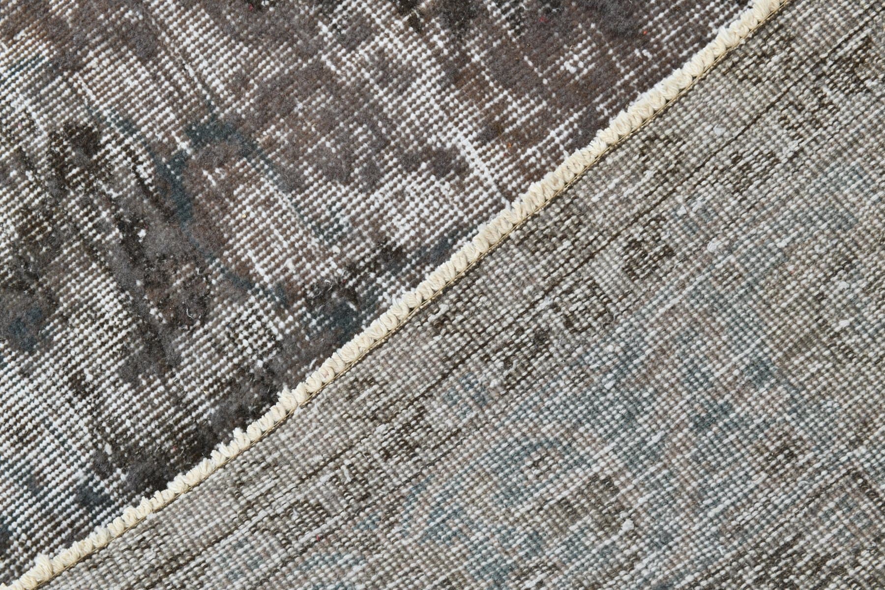 Rug 215x325 cm, Grey, Wool, 1960s - 216824