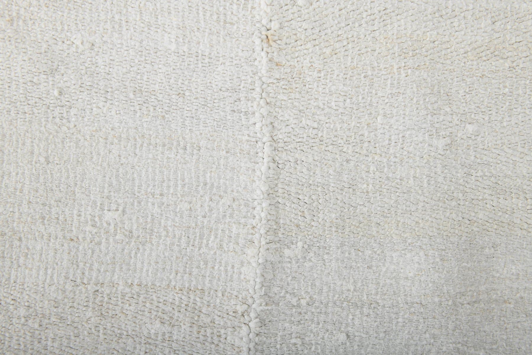 Kilim 278x240 cm, beżowy, konopie, lata 70. - 215981