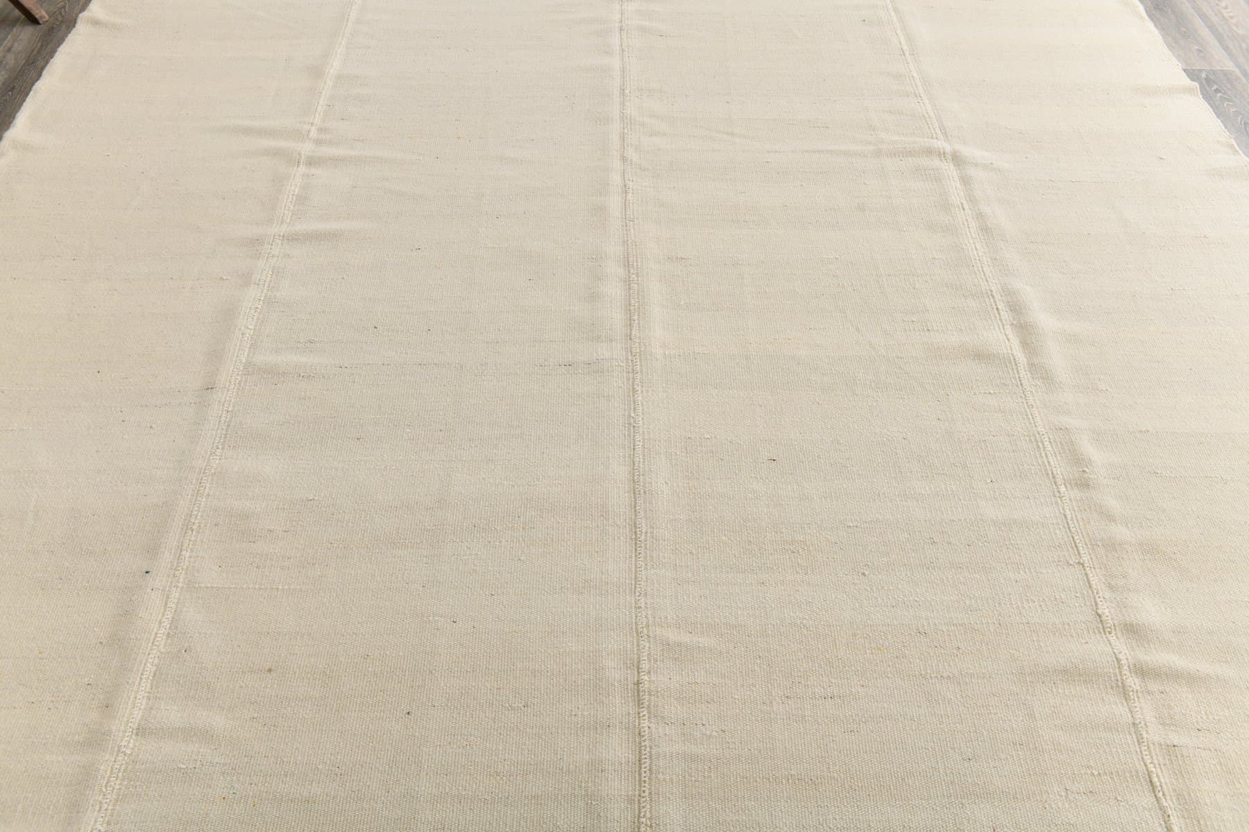 Kilim 334x285 cm, beige, wool, Turkey, 1970s - 216702