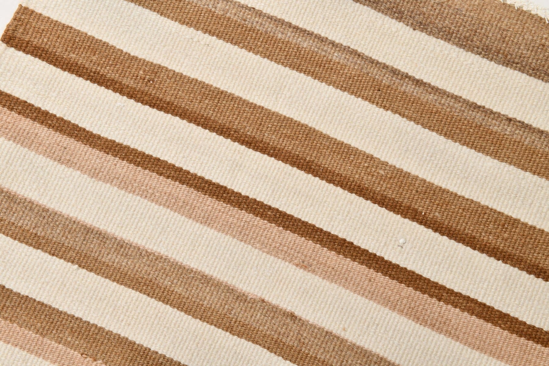 Kilim 60x73 cm, beżowy, wełna, lata 70. - 216690