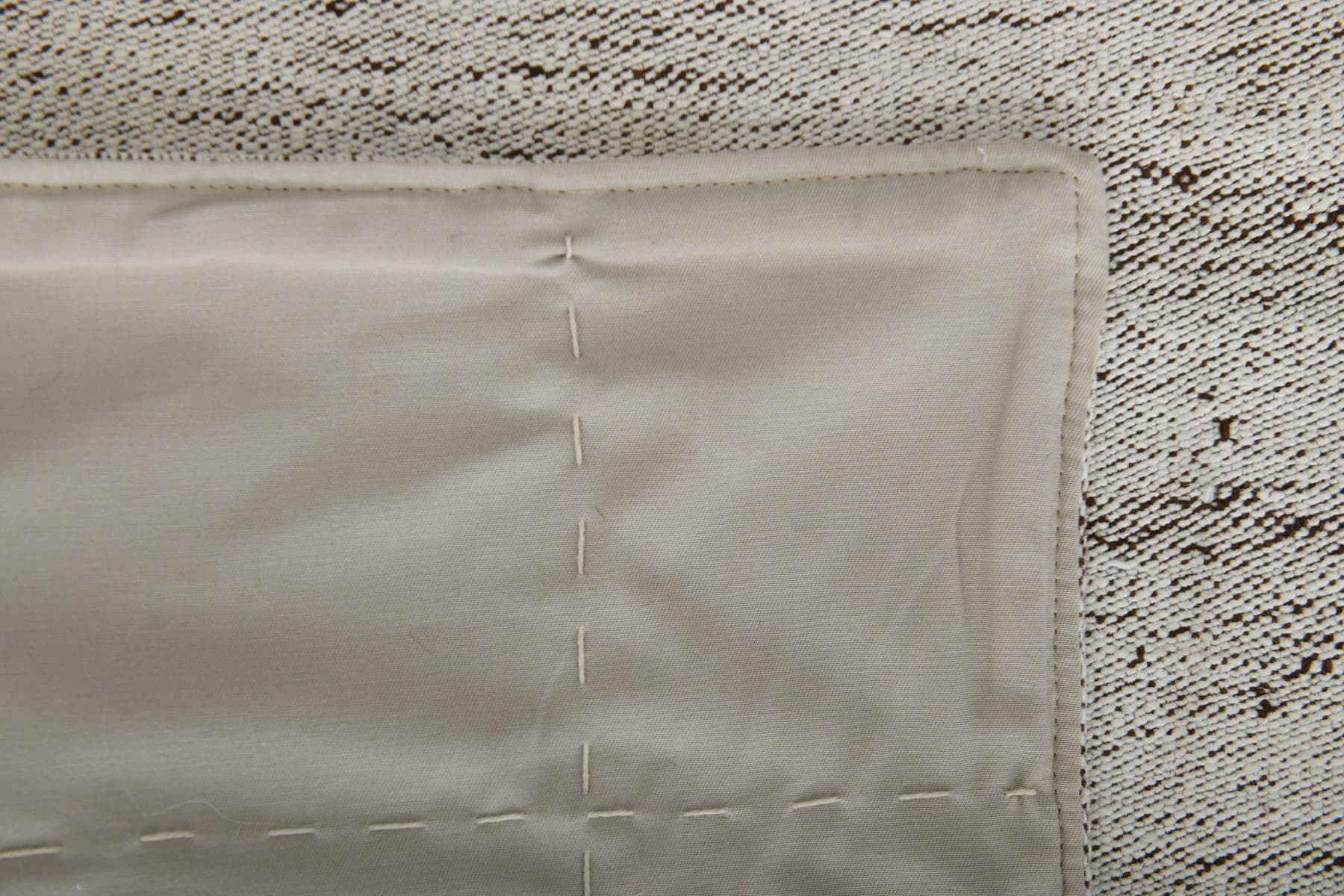 Chodnik 295x70 cm, szary, wełna, lata 80. - 216531