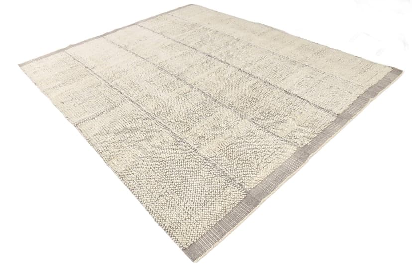 Kilim 307x255 cm, beige, wool, 1970s