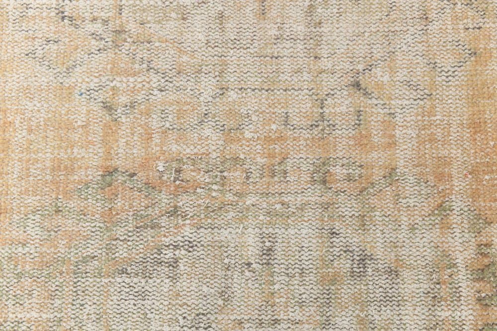 Runner 88x354 cm, beige, wool, 1960s - 216294