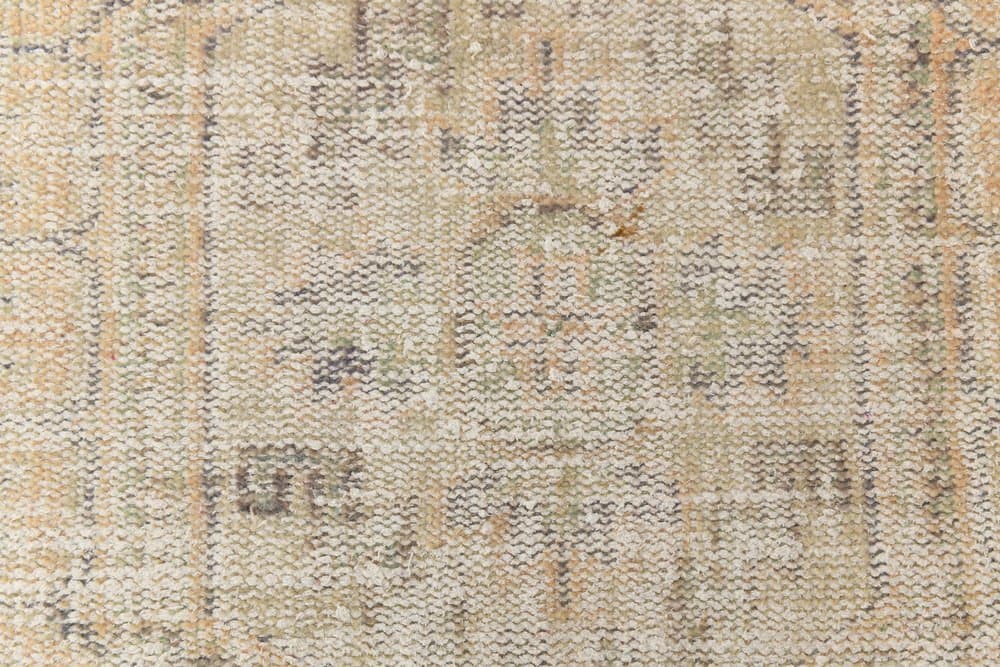 Runner 88x354 cm, beige, wool, 1960s - 216293