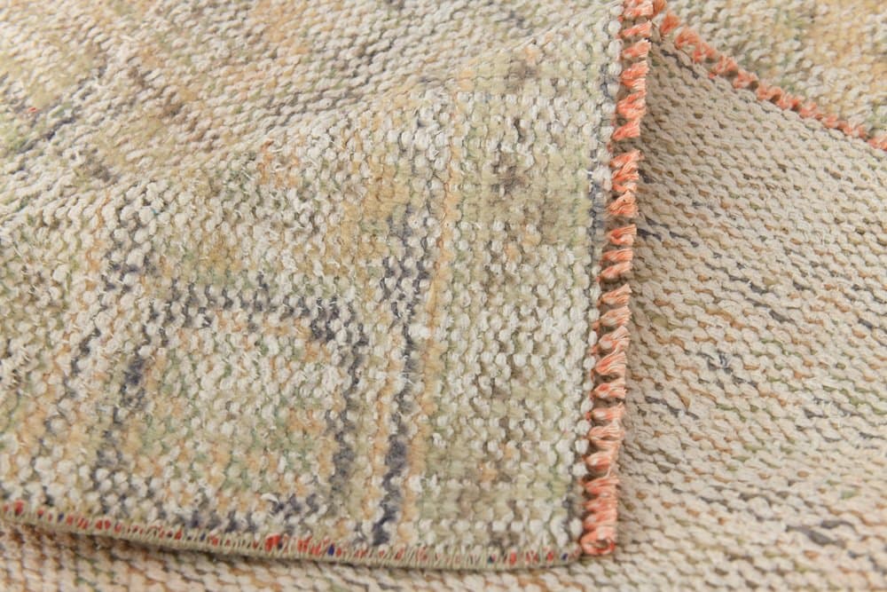 Runner 88x354 cm, beige, wool, 1960s - 216288